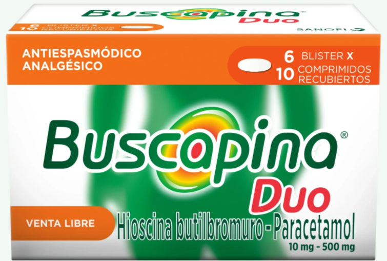 BUSCAPINA DUO X 10 COMP