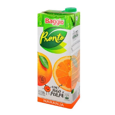JUGO BAGGIO X 1L NARANJA