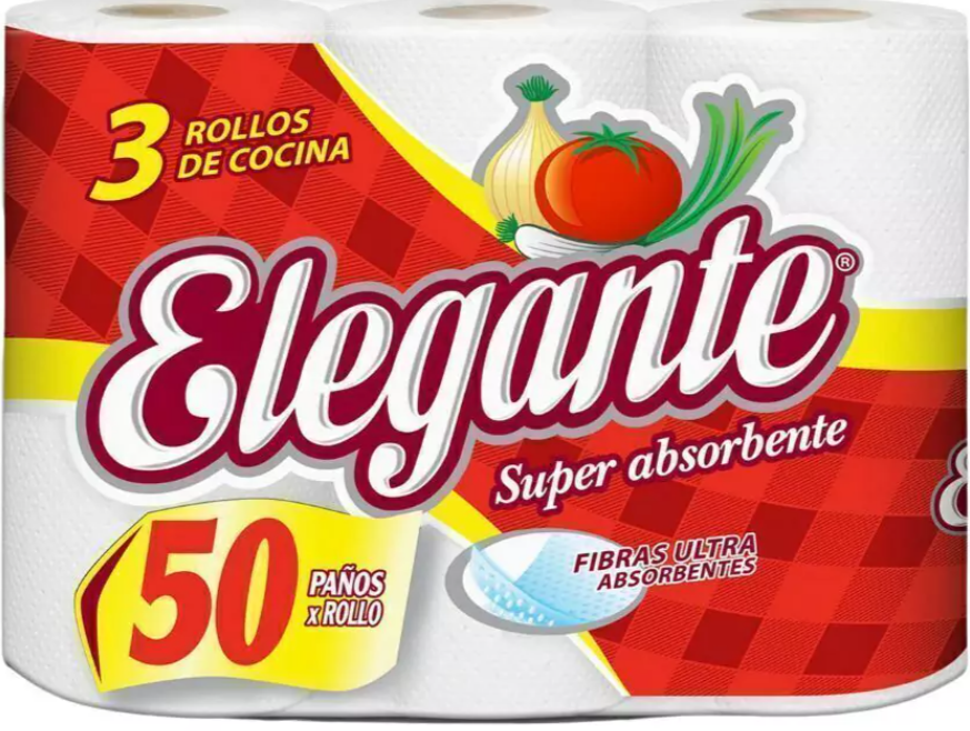 ROLLO COCINA ELEGANTE 3 X 50 PAÑOS