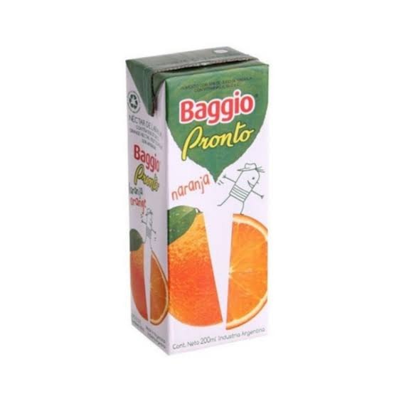 JUGO BAGGIO NARANJA X 200 