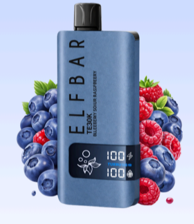  ELFBAR TE 30K BLUEBERRY SOUR RASPBERRY 