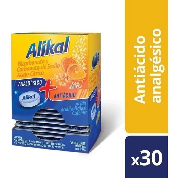 ALIKAL  NARANJA X UNIDAD