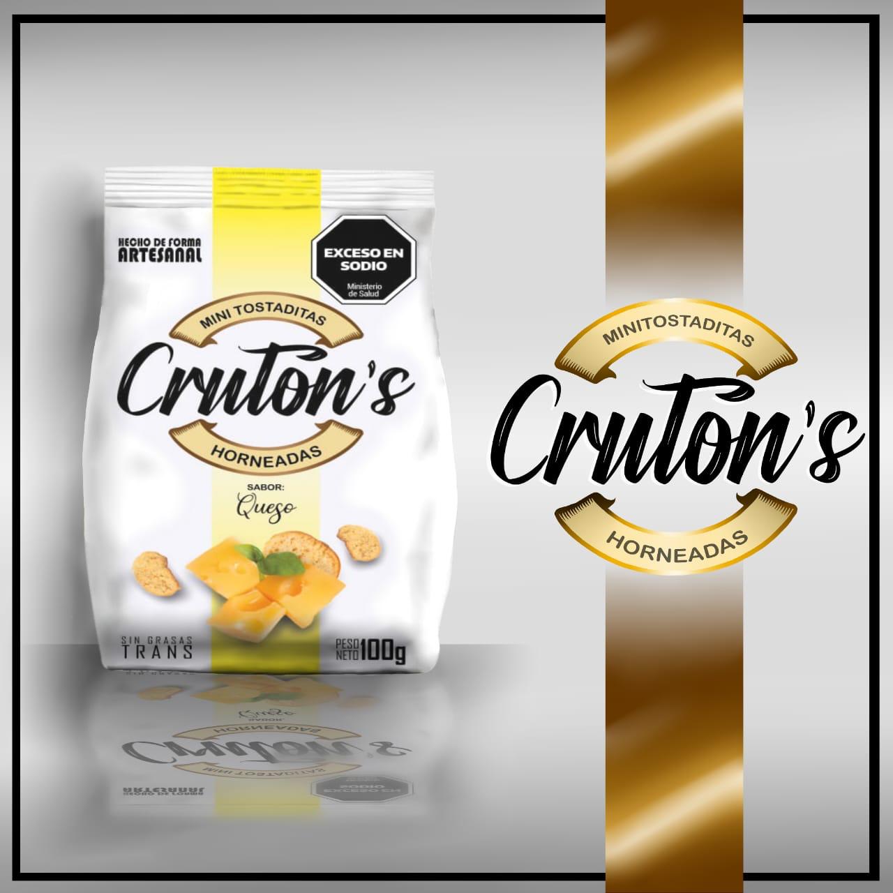 CRUTONS QUESO X 100 GR 3+1 S/C 