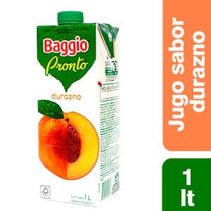 JUGO BAGGIO DURAZNO X 1L