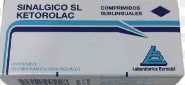 KETEROLAC 20 MG X 10 COMP 