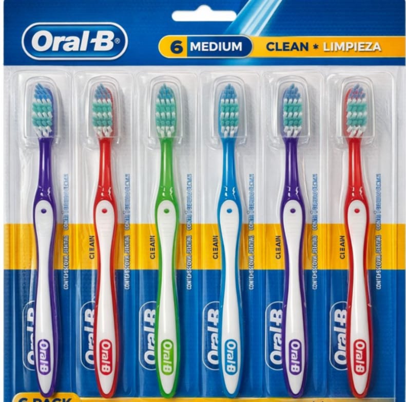 CEPILLOS DE DIENTES ORAL B X 6 